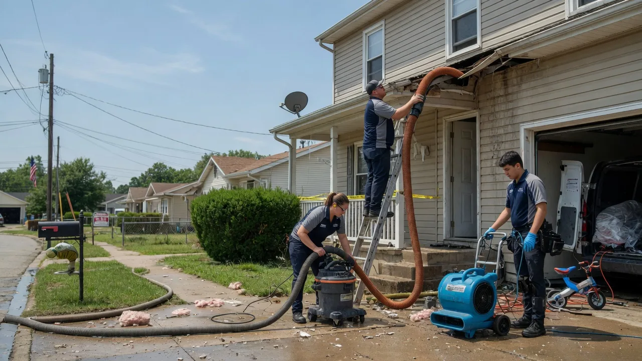 Water Damage Restoration in New Holland, IL near me